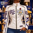 Women's Leather Zip-up Jacket HANNN TND SGR 2310263