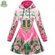 Women's Hooded Sweatshirt Dress HANNN TND AKA 2410266