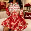 Women's Hooded Sweatshirt Dress HANNN TND DST 2410265