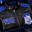 Men's Leather Zip-up Jacket HANNN TND PBS 2810262