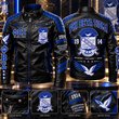 Men's Leather Zip-up Jacket HANNN TND PBS 2810262