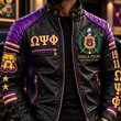 Men's Leather Zip-up Jacket HANNN TND OPP 2810263