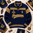 Premium Cable-Knit Quarter-Zip Sweater HANNN TND FREE 3010262