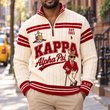 Premium Cable-Knit Quarter-Zip Sweater TULT NTH KAP 3010265