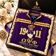 Premium Varsity Cable-Knit Quarter-Zip Sweater ALK YPT OPP 3010261