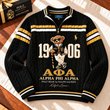 Premium Varsity Cable-Knit Quarter-Zip Sweater ALK YPT APA 3010261