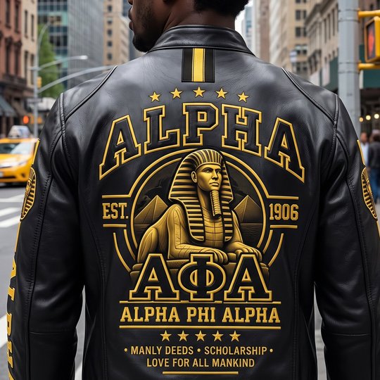 LEATHER JACKET TULT NTH APA 2409263
