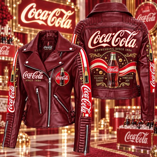 Women's Leather Moto Jacket TULT NTH COCA 2110263