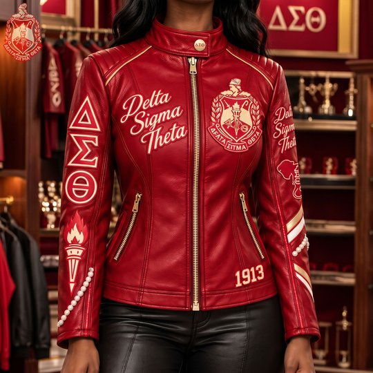Women's Leather Zip-up Jacket HANNN TND DST 2310261