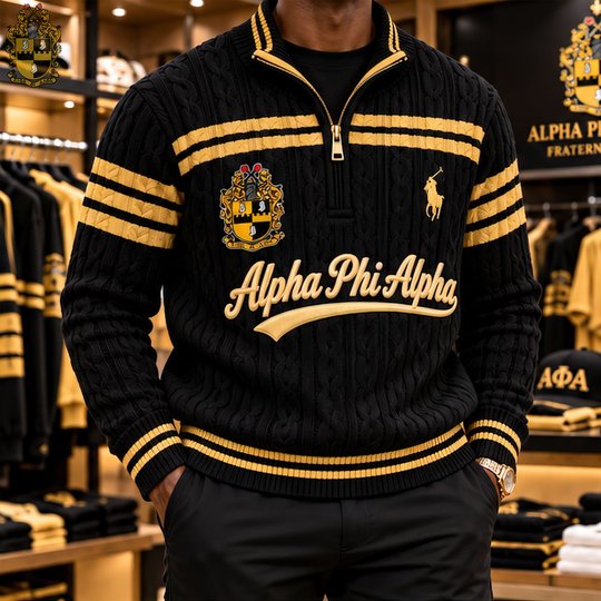Premium Cable-Knit Quarter-Zip Sweater HANNN TND APA 29102611