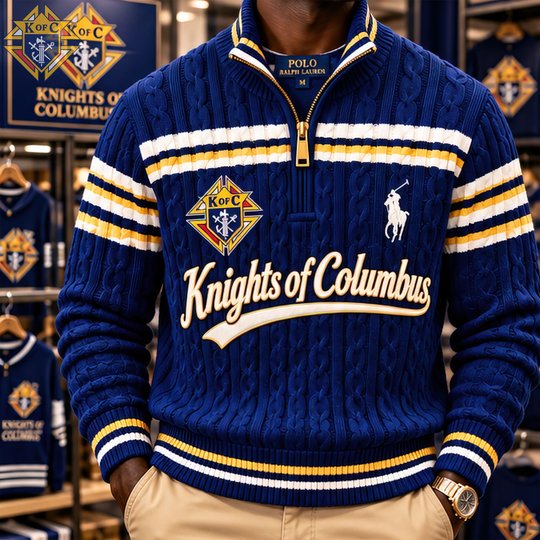 Premium Cable-Knit Quarter-Zip Sweater HANNN TND KOC 3010263