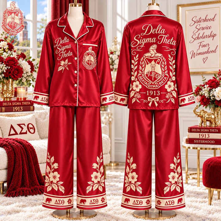 Women’s Premium Signature Satin Pajama Set HANNN TND DST 0610268