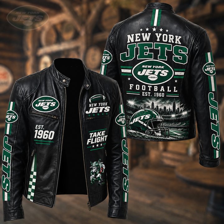 LEATHER JACKET TULT NTH NYJE 1210263