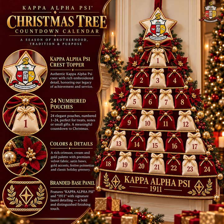 Premium Christmas Tree Countdown Calendar HANNN TND KAP 1510263