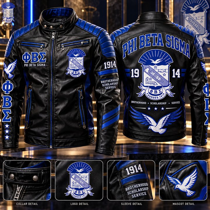 Men's Leather Zip-up Jacket HANNN TND PBS 2810262
