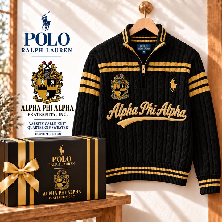 Premium Cable-Knit Quarter-Zip Sweater HANNN TND APA 29102611