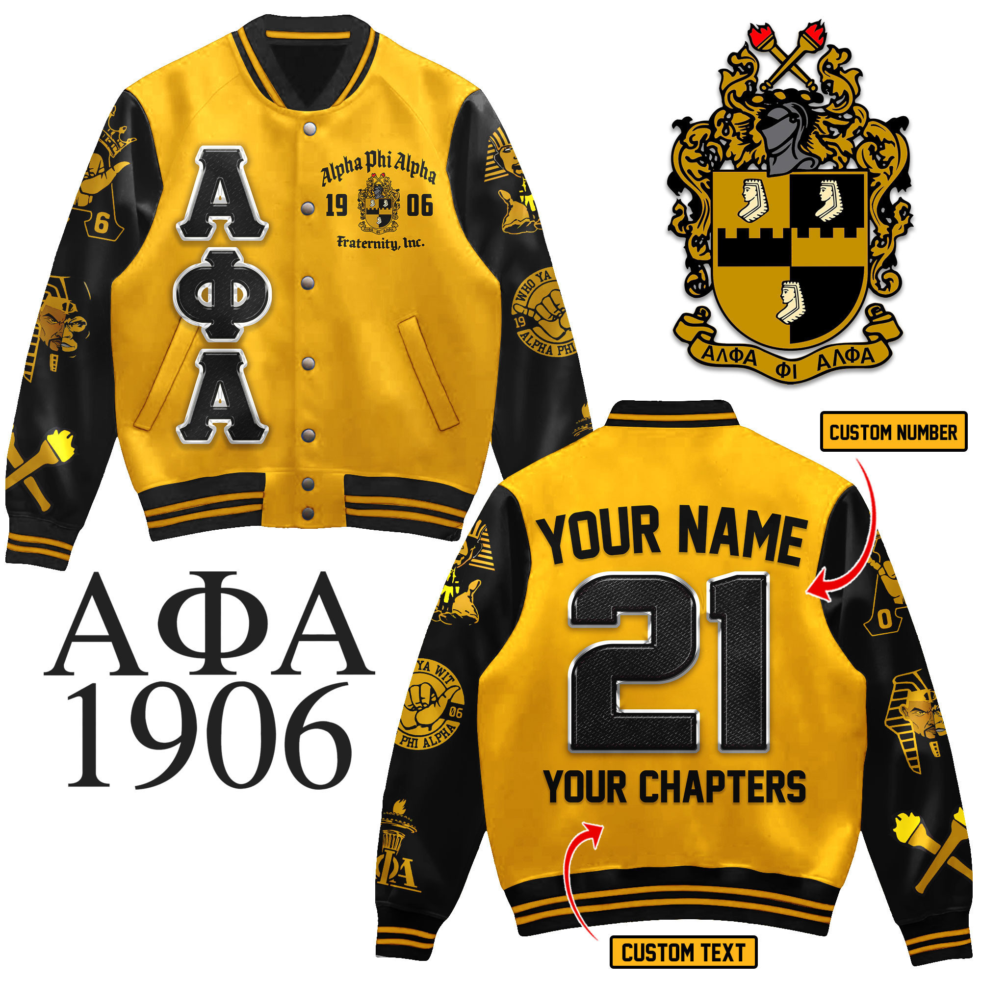 Baseball Jacket HMT TND APA 2412243 - NiceMerch LLC