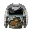 Beautiful Bulldozers 3D All Over Printed Clothes HE58
