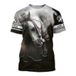 Love Beautiful Horse 3D All Over Printed Shirts For Men And Women HR37