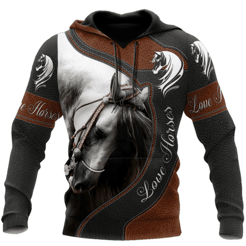 Love Beautiful Horse 3D All Over Printed Shirts HR29