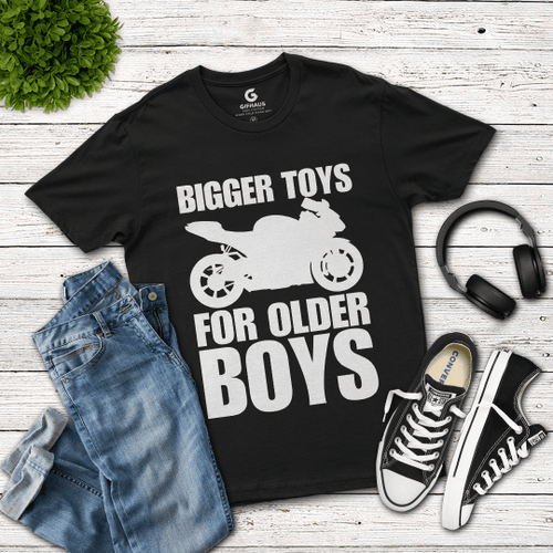 Bigger Toys For Older Boys 2D T-Shirt