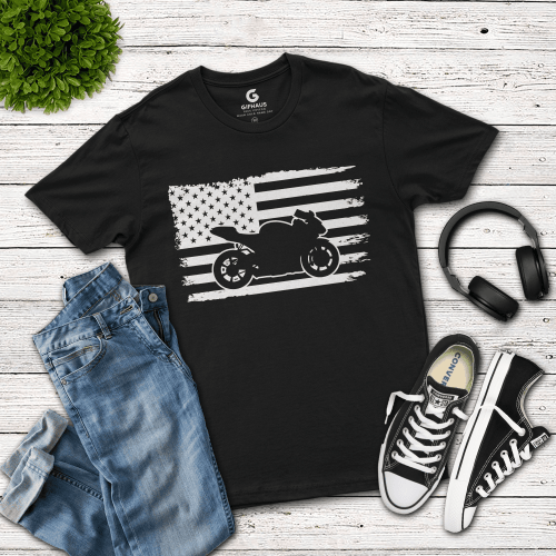 American Flags x Motor 2D T-Shirt