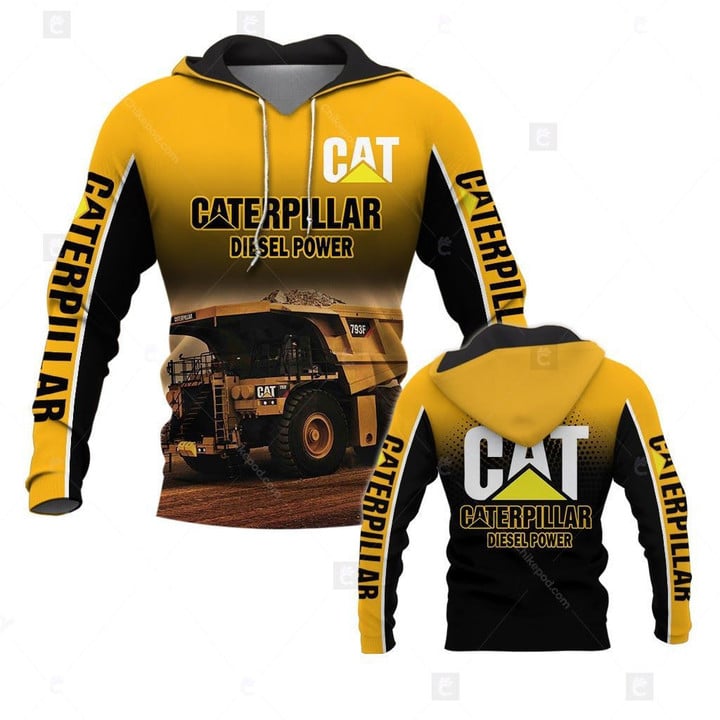 Love Heavy Equipment 3D All Over Printed CAT38