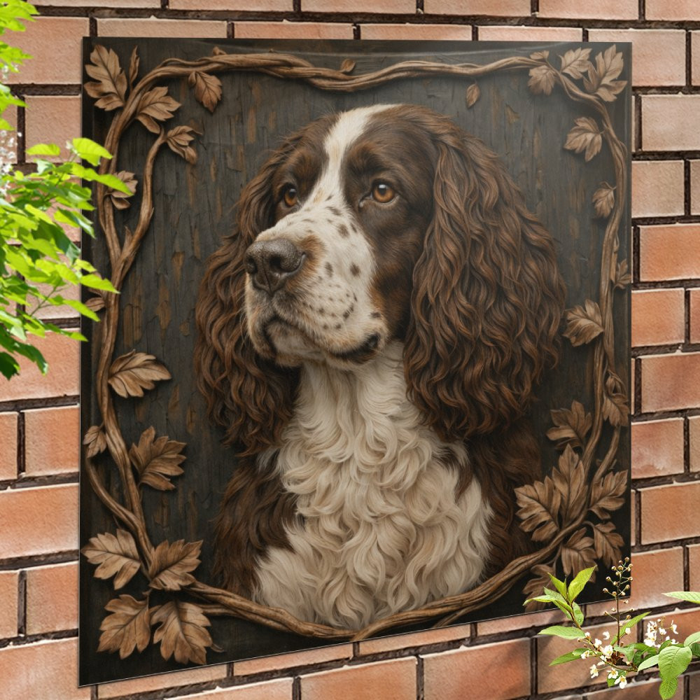 Springer Spaniel Sign Springer Spaniel New Superior Cut Metal Sign. - mygerberadaisywear