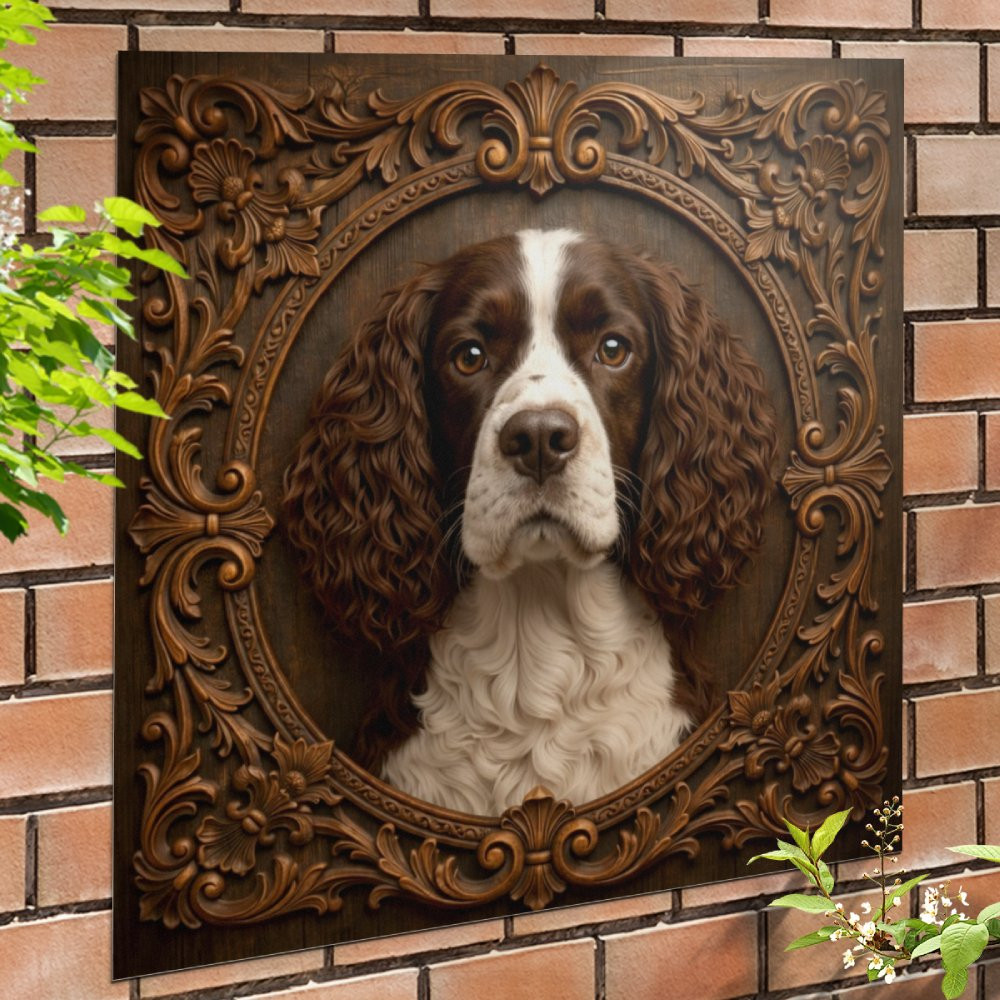 Springer Spaniel Sign Springer Spaniel New Superior Cut Metal Sign. - mygerberadaisywear