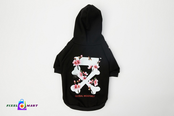 Autumn Winter Pet Dogs Clothes Fashion Dogs Hoodies Fleece Warm Cotton French Bulldog For Small Medium Large Dog Clothing Jacket