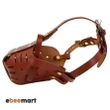 Adjustable Leather Dog Muzzle: Designed to Prevent Barking, Biting, and Chewing, Suitable for Large Dogs