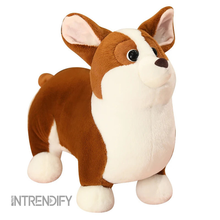 Adorable Plush Corgi Dog Toy