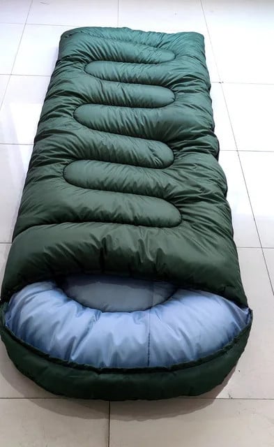 3.5KG Thickened and Widened Winter Sleeping Bag -15 ℃ -25 ℃ Cold-proof Waterproof and Warm Outdoor Cotton Sleeping Bag