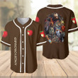 Angry Orchard Halloween Horror Character Baseball Jersey For Men And Women