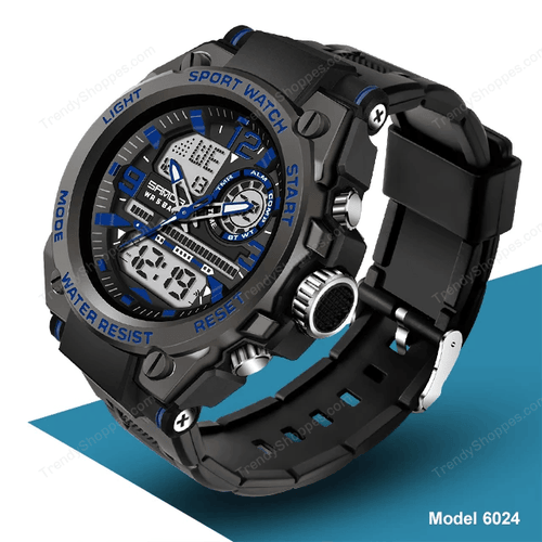 SANDA Top Brand Men's Watches 5ATM Waterproof Sport Military Wristwatch Quartz Watch for Men Clock Relogio Masculino