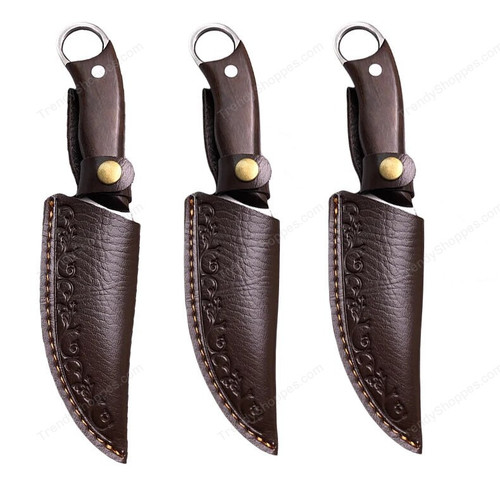 Kitchen Knife Boning Knife Outdoor Hunting Camping Knife Handmade Forged Knife Military Knife- Good for Camping Survival Outdoor