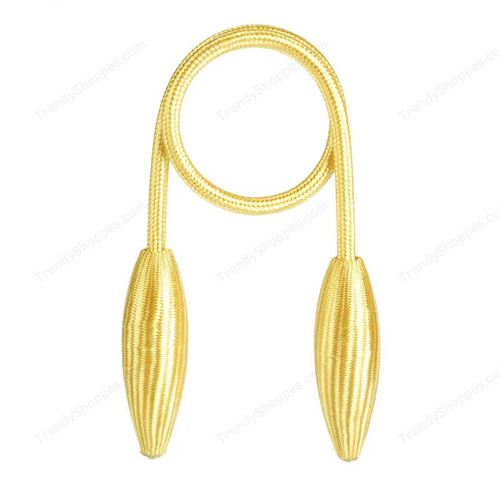 Arbitrary shape strong Curtain Tiebacks Plush Alloy Hanging Belts Ropes Curtain Holdback Curtain Rods Accessoires
