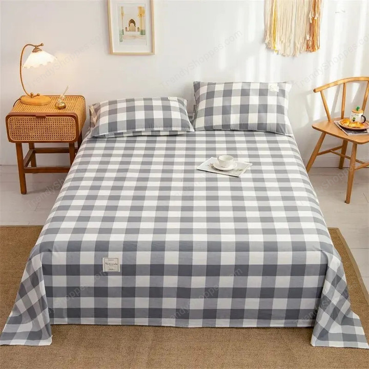 Bed Sheet Cover 120x210cm Solid Twin Size Bed Sheets Beds Fabric Single Double Sheet Home Sheets for Bed Flat Bed Sheet