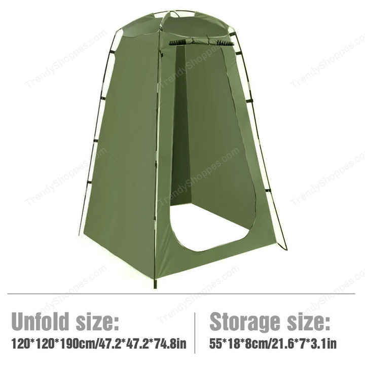 Westtune Portable Privacy Shower Tent Outdoor Waterproof Changing Room Shelter for Camping Hiking Beach Toilet Shower Bathroom
