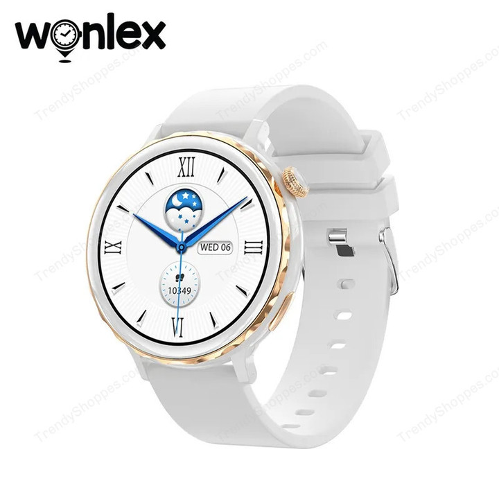 Wonlex Lady Smart Wrist Watch Female Smartwatch Women Elegant Wristband Health Monitoring Alarm Clock Reminder Fitness Band
