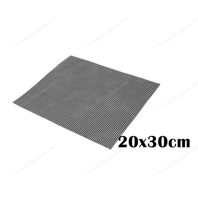 Non-Stick High Temperature Resistant BBQ Grid Pad Barbecue Mesh Reusable Easily Cleaned Cooking Pads Baking Grill Tool