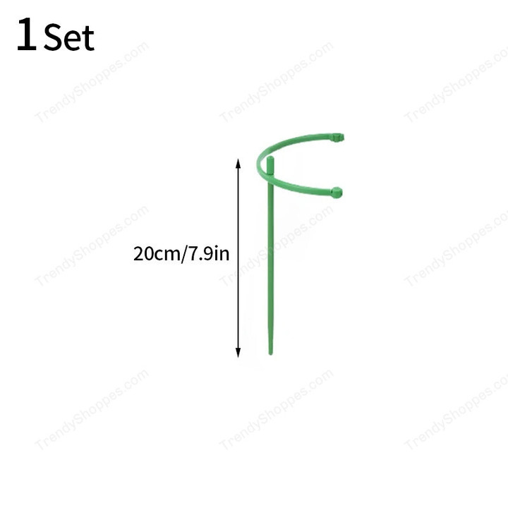 Plant Support Pile Garden Semicircle Flower Stand Cage Plant Grow Fixing Rod Vine Climbing Bracket Stake Holder Bonsai Tool