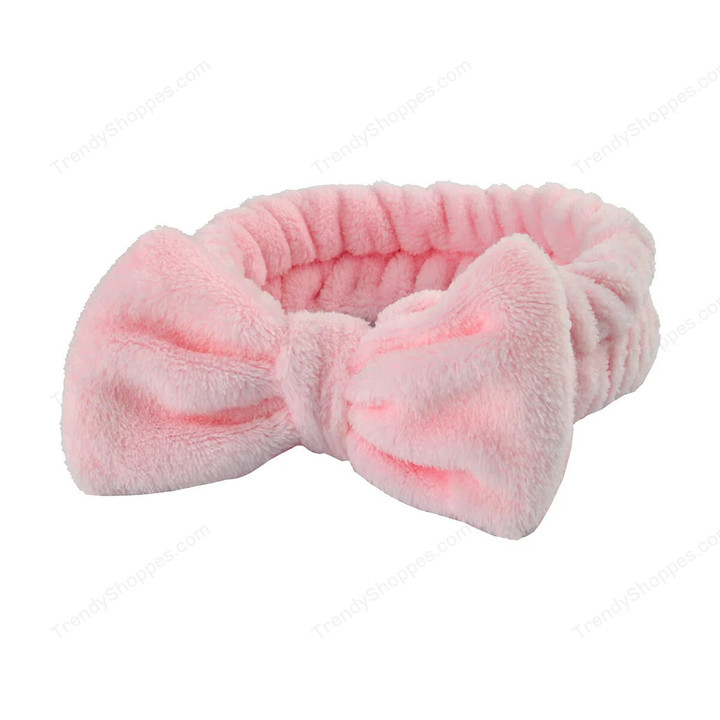 Wash Face Headbands For Women Coral Fleece Hair Bands Cuff Waterproof Bands Absorbent Wristbands Head Band Hair Accessories Set