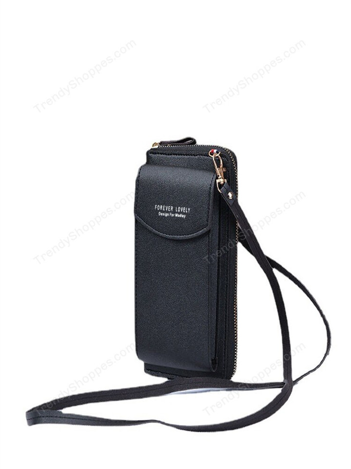 Fashion Single Shoulder Crossbody Cell Phone Bag Mini Versatile Multi Card