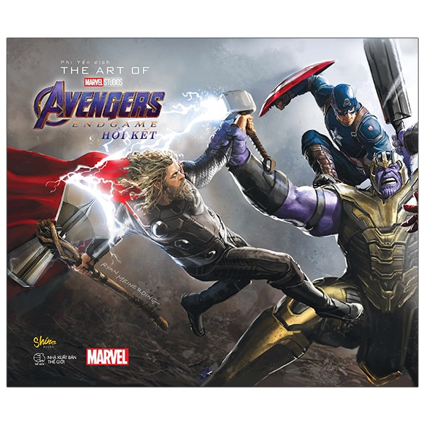 The Art Of Marvel Studios Avengers Endgame - Hồi Kết - Sách Nhân Văn