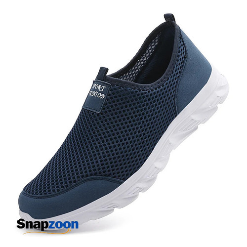 YRZL New Running Shoes for Men Breathable Sports Shoes Light Weight Fashion Summer Breathable Sneakers for Men Plus Size 39-46