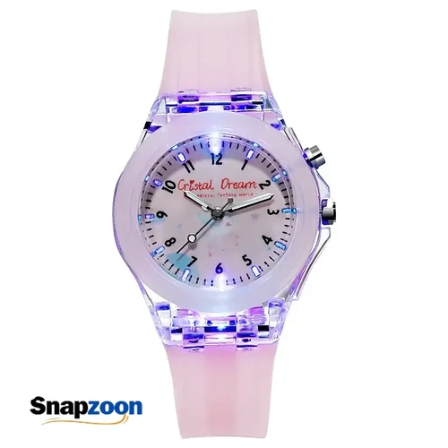 New Sports Kids Watches For Girls Boys Gift Personality Clock Easy Read Children Silicone Flash Quartz Wristwatch Reloj Infantil