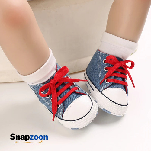 Infant Toddler Anti-slip Baby Shoes Baby Canvas Classic Sneakers Newborn Star Sports Shoes Baby Boys Girls First Walkers Shoes