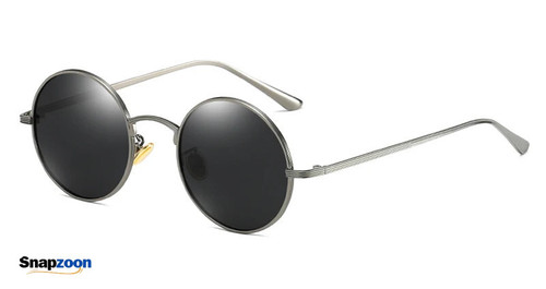 Kachawoo round polarized sunglasses for women metal gold green retro sun glasses man driving full rim style unisex eyewear