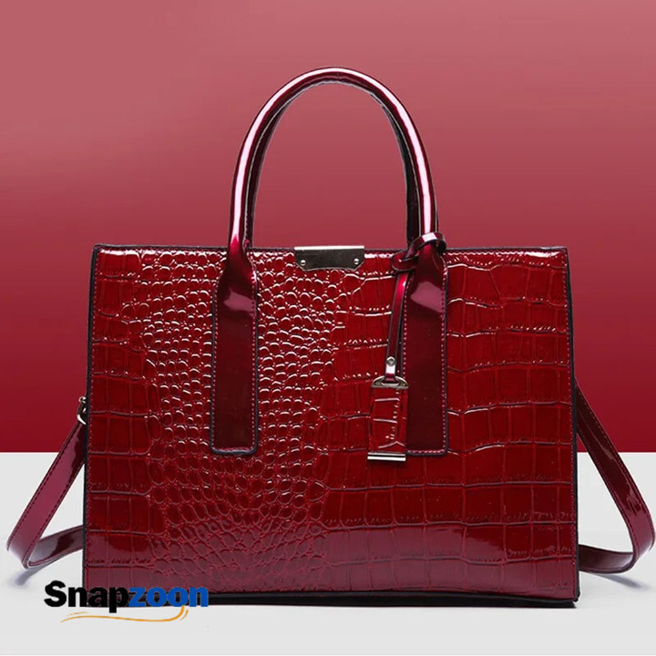 Leather Women Messenger Bags Crocodile Female Crossbody Bags Shoulder Bags For Women 2023 High Quality Ladies Handbags Tote